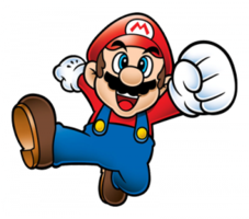 heroes & Mario free transparent png image.