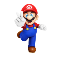 heroes & mario free transparent png image.