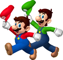 heroes & mario free transparent png image.