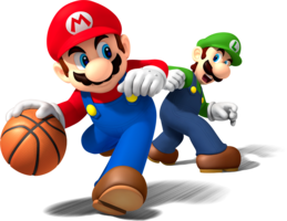 heroes & Mario free transparent png image.