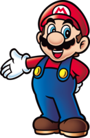 heroes & Mario free transparent png image.