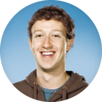 celebrities & mark zuckerberg free transparent png image.