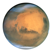 nature & Mars free transparent png image.