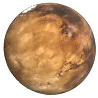 nature & Mars free transparent png image.