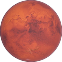 nature & Mars free transparent png image.
