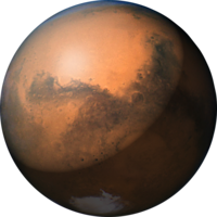 nature & mars free transparent png image.