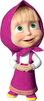 heroes & Masha and the bear free transparent png image.