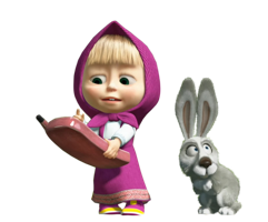 heroes & masha and the bear free transparent png image.