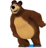 heroes & masha and the bear free transparent png image.