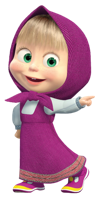 heroes & masha and the bear free transparent png image.