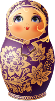 objects & Matryoshka doll free transparent png image.