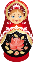 objects & Matryoshka doll free transparent png image.