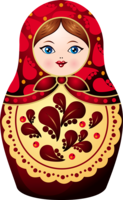 objects & matryoshka doll free transparent png image.