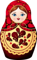 objects & matryoshka doll free transparent png image.