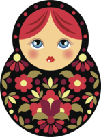 objects & Matryoshka doll free transparent png image.