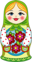 objects & Matryoshka doll free transparent png image.