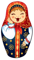 objects & Matryoshka doll free transparent png image.