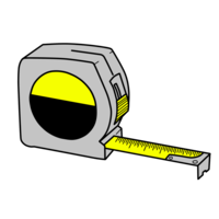 technic & measure tape free transparent png image.