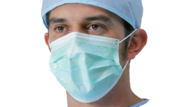 clothing & medical mask free transparent png image.