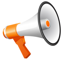 technic & megaphone free transparent png image.