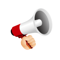 technic & Megaphone free transparent png image.