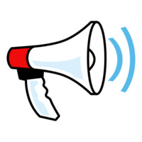 technic & Megaphone free transparent png image.