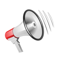 technic & megaphone free transparent png image.