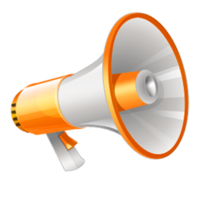 technic & megaphone free transparent png image.