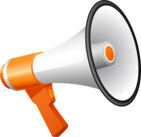 technic & megaphone free transparent png image.