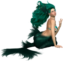 fantasy & mermaid free transparent png image.