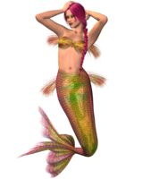 fantasy & Mermaid free transparent png image.