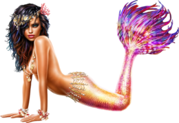 fantasy & mermaid free transparent png image.