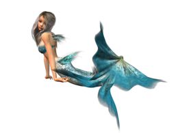 fantasy & mermaid free transparent png image.