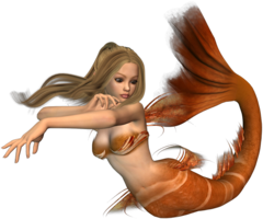 fantasy & Mermaid free transparent png image.