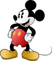 heroes & Mickey Mouse free transparent png image.