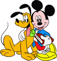 heroes & Mickey Mouse free transparent png image.