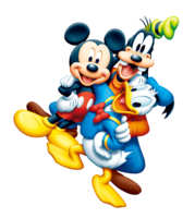 heroes & Mickey Mouse free transparent png image.