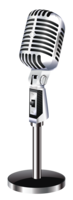 electronics & microphone free transparent png image.