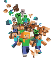 games & Minecraft free transparent png image.