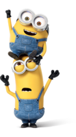 heroes & minions free transparent png image.