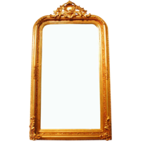 furniture & mirror free transparent png image.