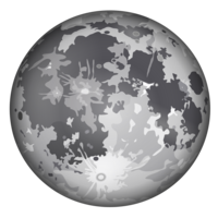 nature & Moon free transparent png image.