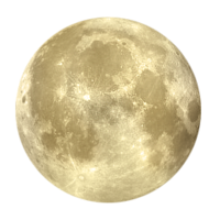 nature & Moon free transparent png image.