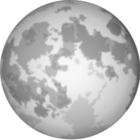 nature & Moon free transparent png image.