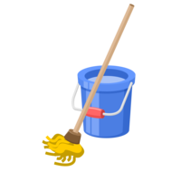 objects & mop free transparent png image.