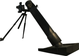 weapons & mortar free transparent png image.