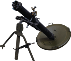 weapons & mortar free transparent png image.