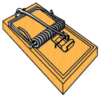 objects & Mouse trap free transparent png image.