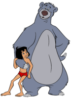 heroes & Mowgli free transparent png image.