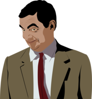 heroes & Mr. Bean free transparent png image.